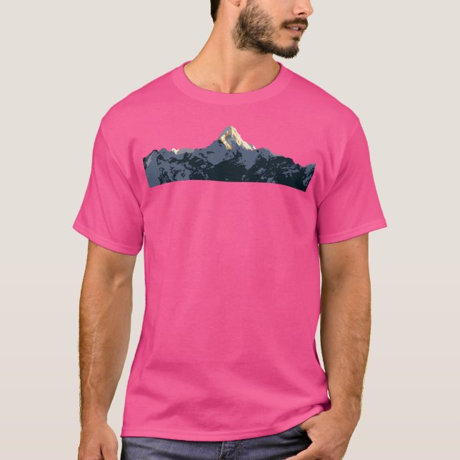 Himalaya Mountains Ama Dablam T-Shirt (Front)