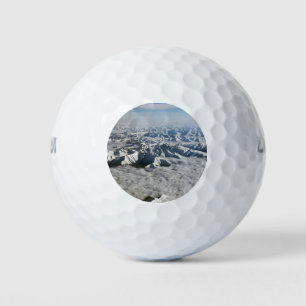 Himalaya mountains under clouds - Tibet Golf Balls
