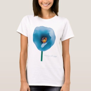 Himalayan Blue Poppy Flower Women's T-Shirt