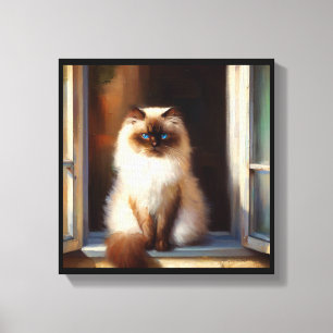 Himalayan Cat  Canvas Print