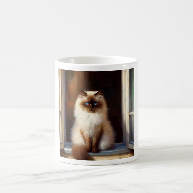 Himalayan Cat  Coffee Mug (Center)