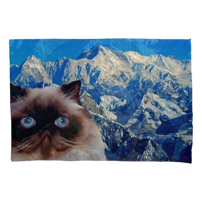 Himalayan Cat Pillowcase (Front)