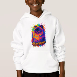 Himalayan Cat Pop Art – Colourful Neon Street-Art