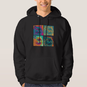 Himalayan Cat Pop Illustration Colorful Animal  1 Hoodie
