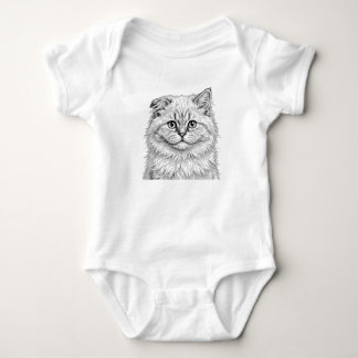 Himalayan Kitten Baby Suit Bodysuit