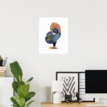 Himalayan Monal Pheasant | Bird Art Print