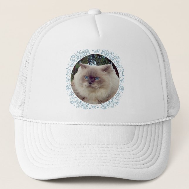 Himalayan Persian Cat Trucker Hat (Front)