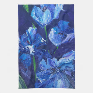 Himalayan Poppies kitchen towel_Alaska Tea Towel