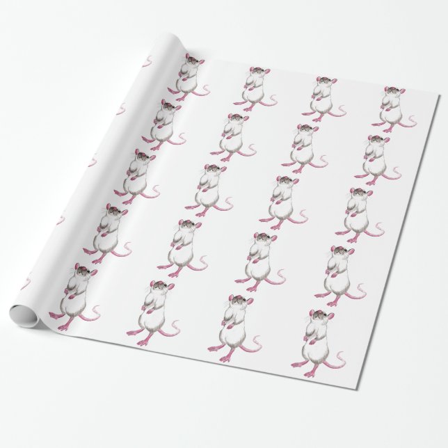himalayan rat wrapping paper (Unrolled)
