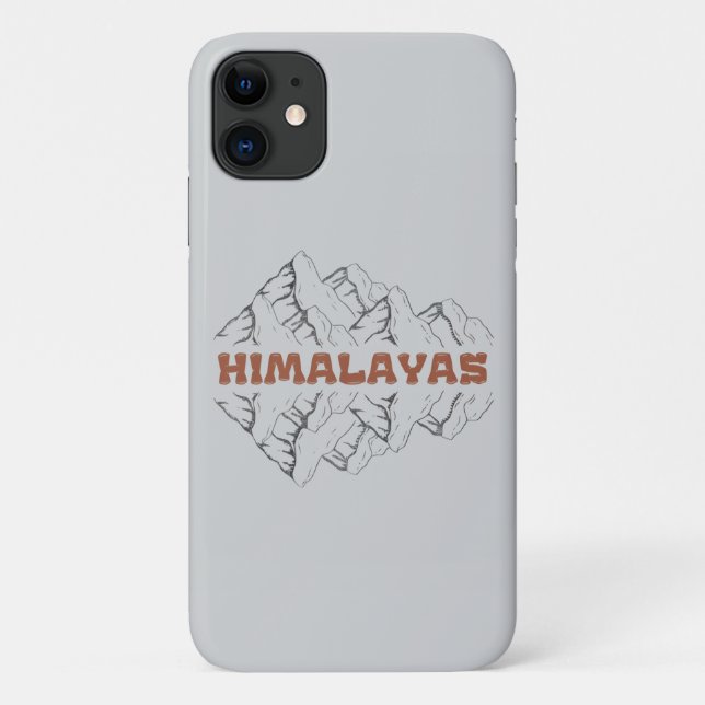 Himalayas Case-Mate iPhone Case (Back)