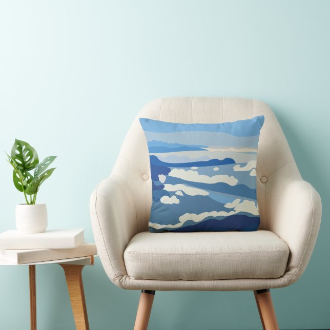 Himalayas Mountains  Cushion (Chair)