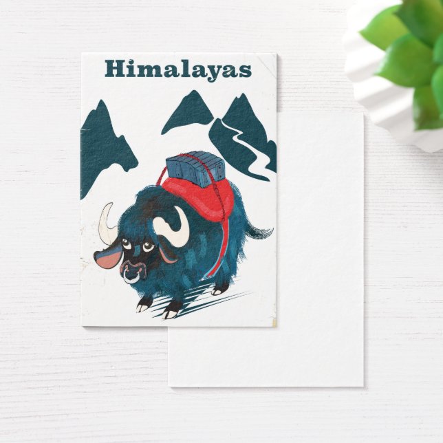 Himalayas Vintage travel poster (Desk)