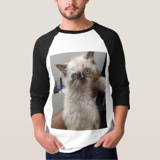 Himalyan cat print Tshirt JN