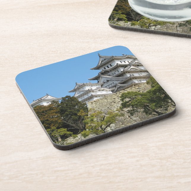 Himeji Castle 姫路城, Hyogo, Japan Coaster (Left Side)