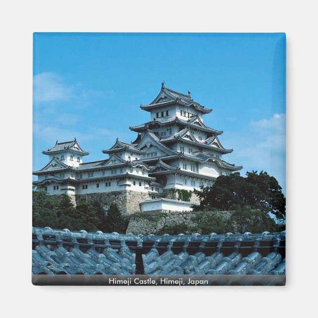 Himeji Castle, Himeji, Japan Magnet (Front)