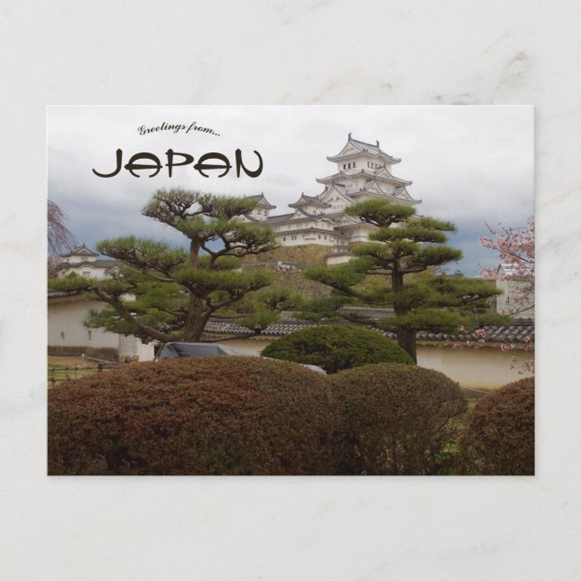 Himeji Castle in Himeji Hyogo Japan Postcard (Front)