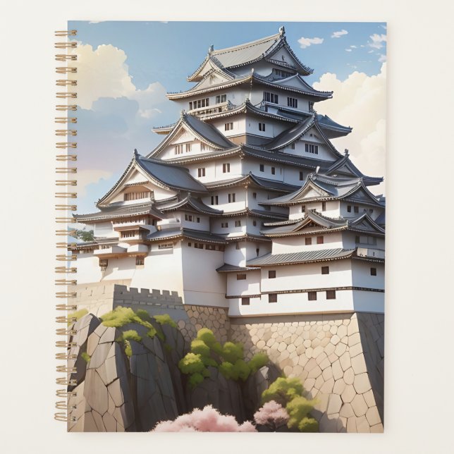 Himeji Castle Majestic Fortress Japanese History Planner (Front)