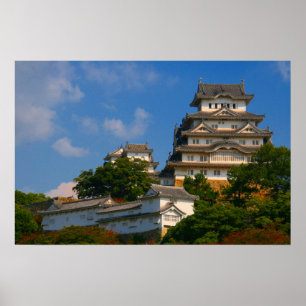 himeji castle poster