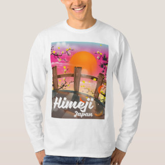 Himeji Japan blossom poster. T-Shirt