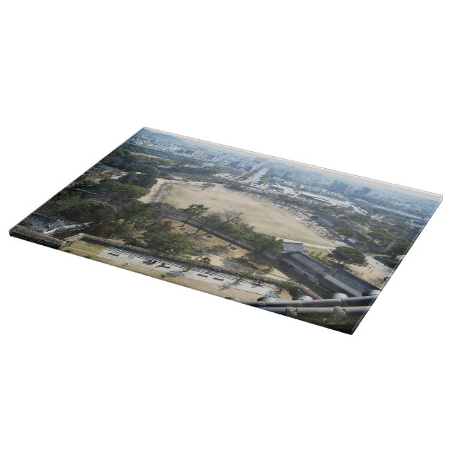 Himeji, Japan (View from atop castle) Cutting Board (Corner)