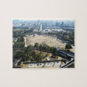 Himeji, Japan (View from atop castle) Jigsaw Puzzle