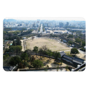 Himeji, Japan (View from atop castle) Magnet