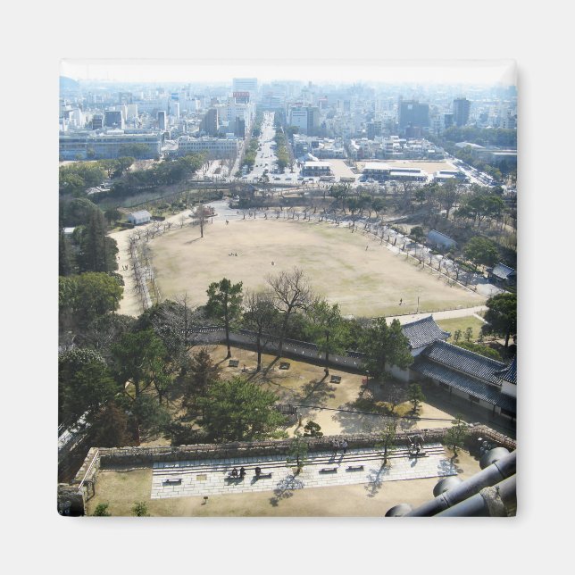 Himeji, Japan (View from atop castle) Magnet (Front)