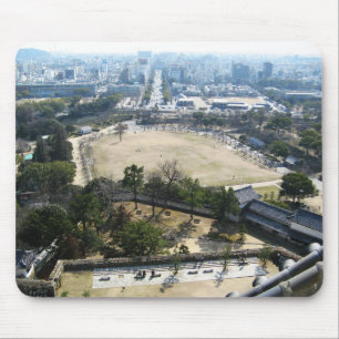 Himeji, Japan (View from atop castle) Mouse Mat