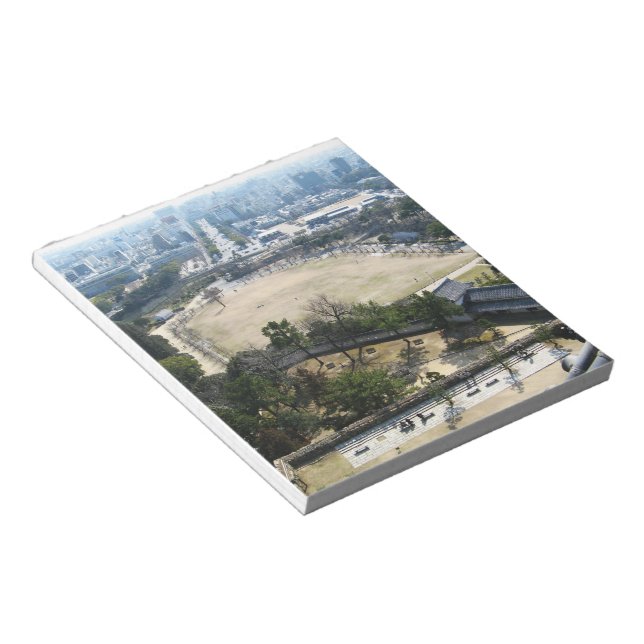 Himeji, Japan (View from atop castle) Notepad (Angled)