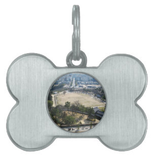 Himeji, Japan (View from atop castle) Pet ID Tag