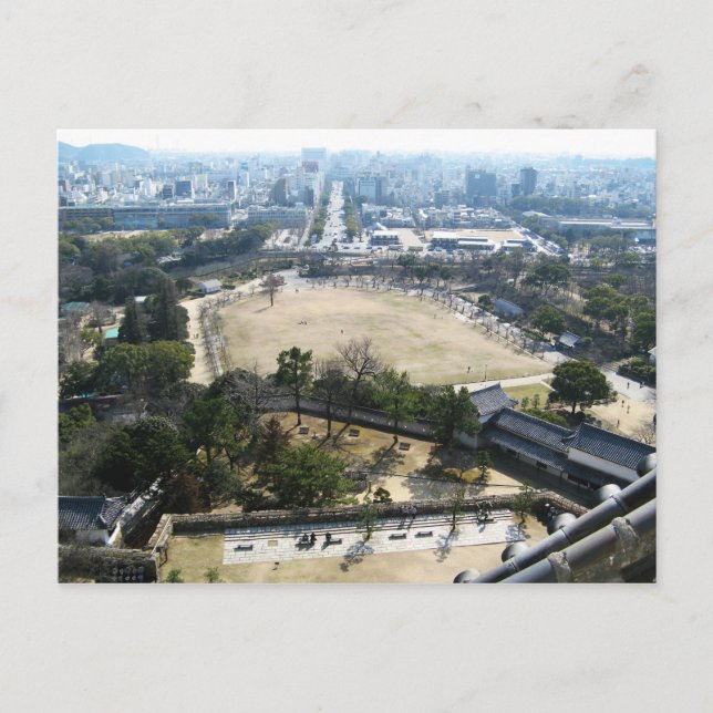 Himeji, Japan (View from atop castle) Postcard (Front)