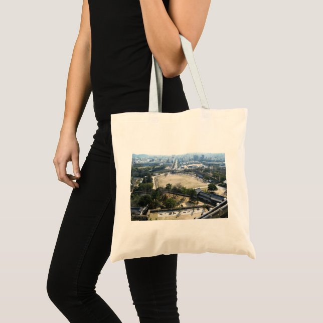 Himeji, Japan (View from atop castle) Tote Bag (Front (Product))