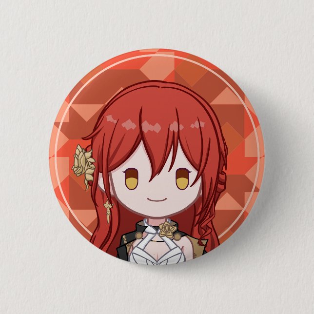 Himeko 6 Cm Round Badge (Front)