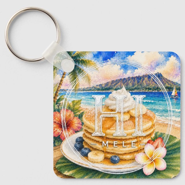 HIMELE Signature Keychain Collection – Pancake (Front)