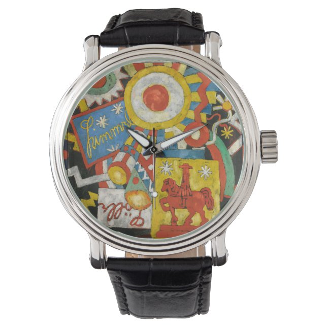 Himmel by Marsden Hartley, Vintage Expressionism Watch (Front)