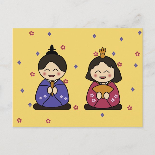 Hina Ningyo Postcard (Front)