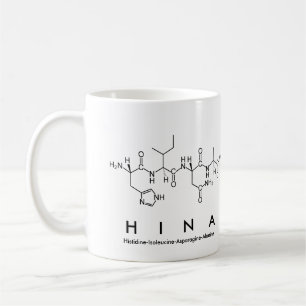 Hina peptide name mug
