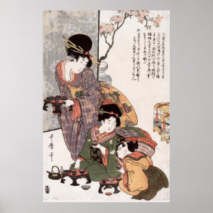 Hinamatsuri (Girl's Festival) Kitagawa Utamaro Poster