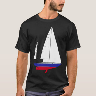 Hinckley Bermuda 40 Yawl Sailboat T-Shirt