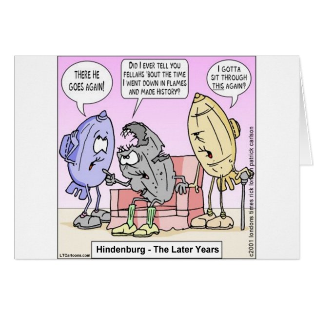 Hindenburg The Later Years Rick London Funny (Front Horizontal)