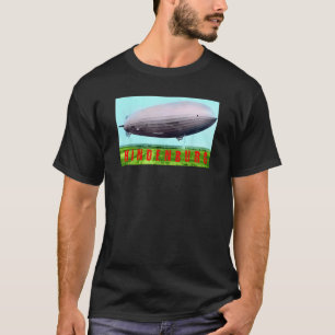 Hindenburg Vintage Airship Zeppelin Tee