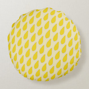 Hindi style round cushion