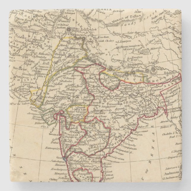 Hindoostan 2 stone coaster (Front)
