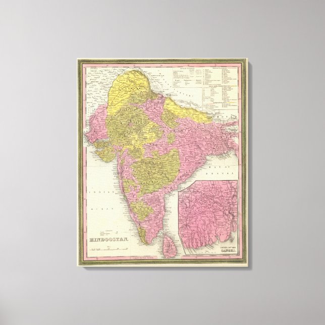 Hindoostan 4 canvas print (Front)