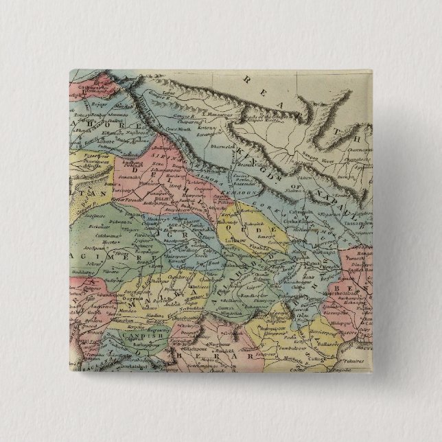 Hindoostan 5 15 cm square badge (Front)