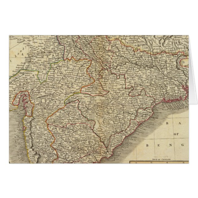 Hindoostan, Ceylon (Front Horizontal)