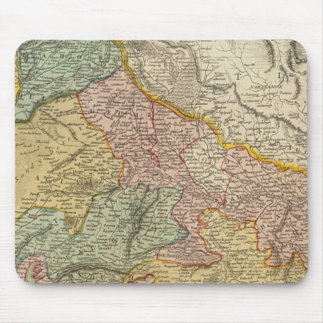 Hindoostan Mouse Mat (Front)