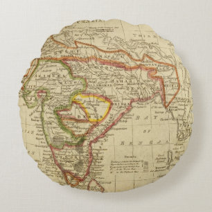 Hindoostan or India Round Cushion