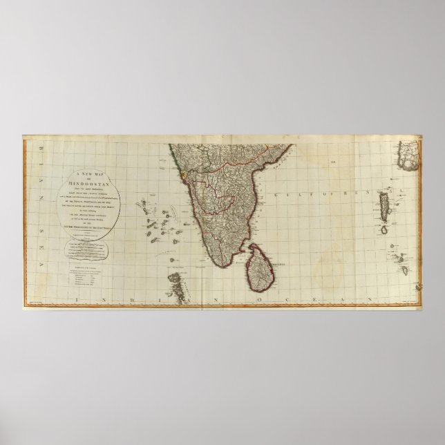 Hindoostan south poster (Front)