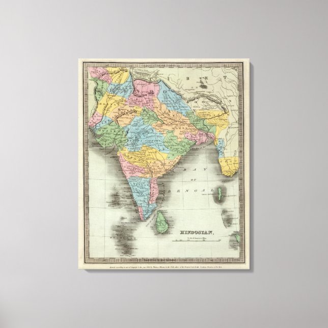 Hindostan 2 canvas print (Front)